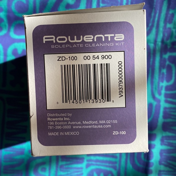Rowenta Iron Soleplate Cleaning Kit New Open Box ZD-100 - Picture 2 of 11